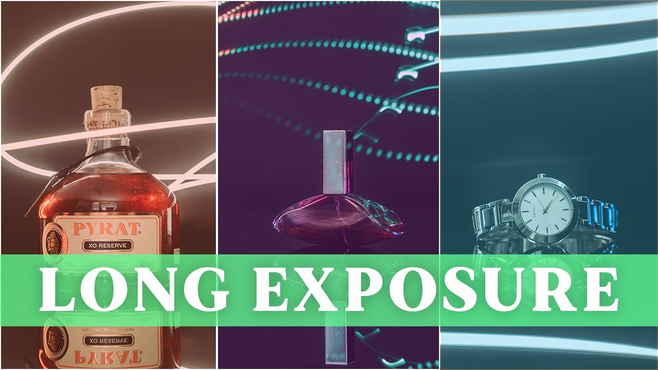 Using Long Exposure For Product Photography | Improve Product Photography With Light Effect