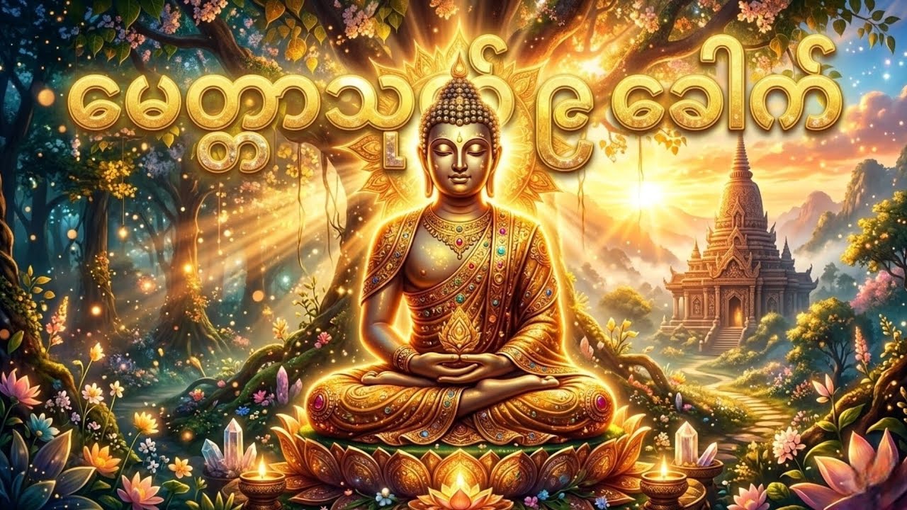 🌟မေတ္တာသုတ် ၉ ကြိမ်၉ခေါက်ပူဇော်ထားပါသည်။🙏