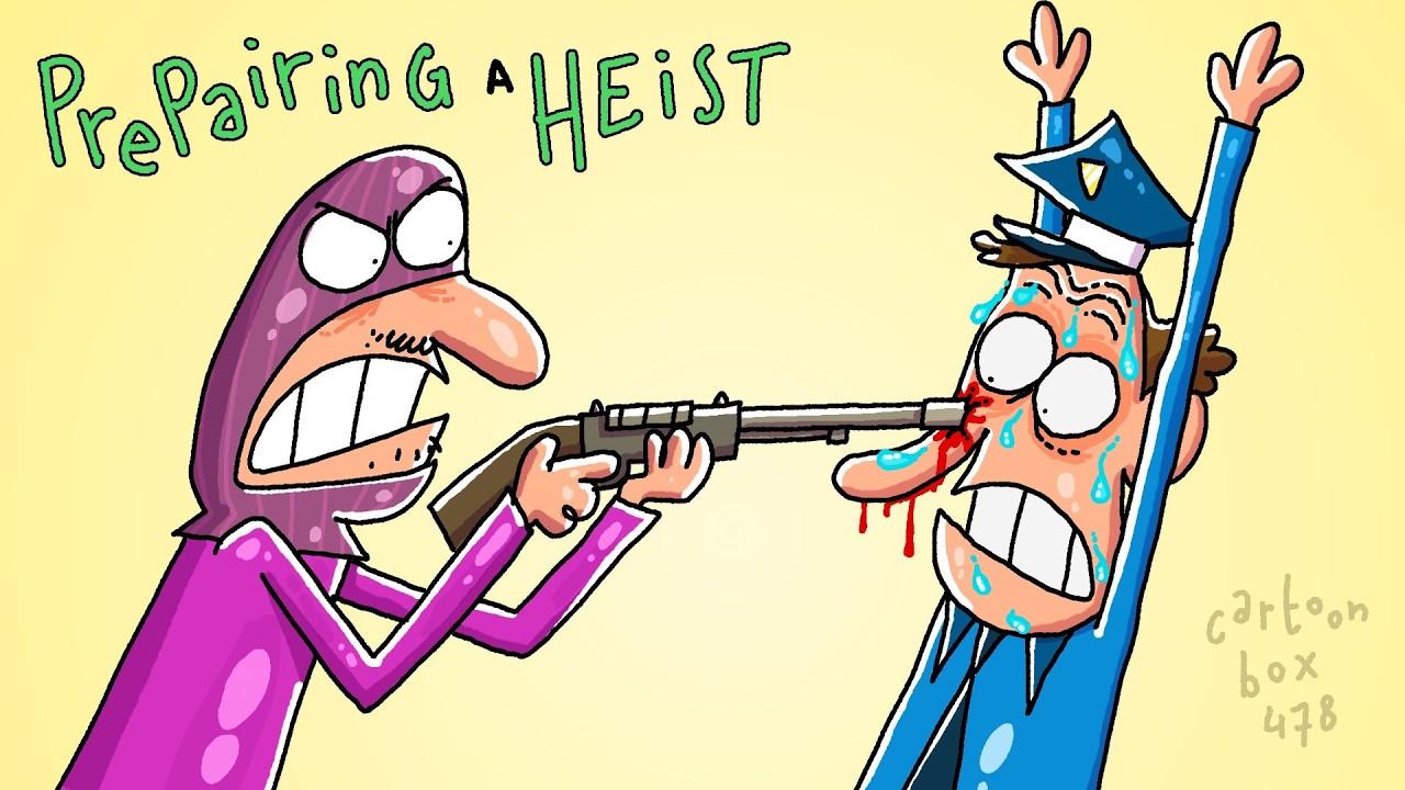 Preparing a Heist | Cartoon Box 478 | Hilarious Cartoons