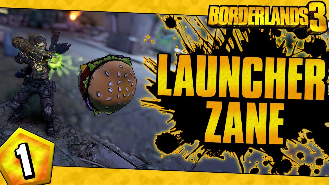 Borderlands 3 | Launchers Only Zane Funny Moments And Drops | Day #1