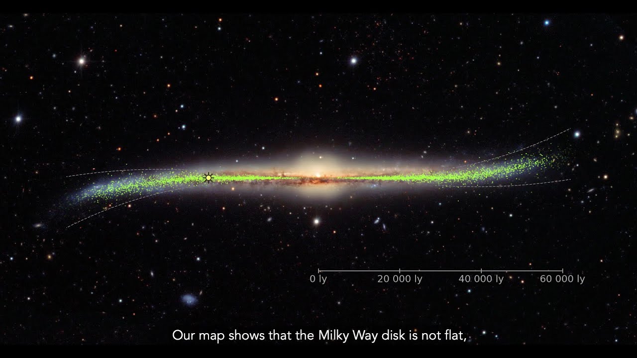 New Milky Way 3D Map Reveals S-Like Structure