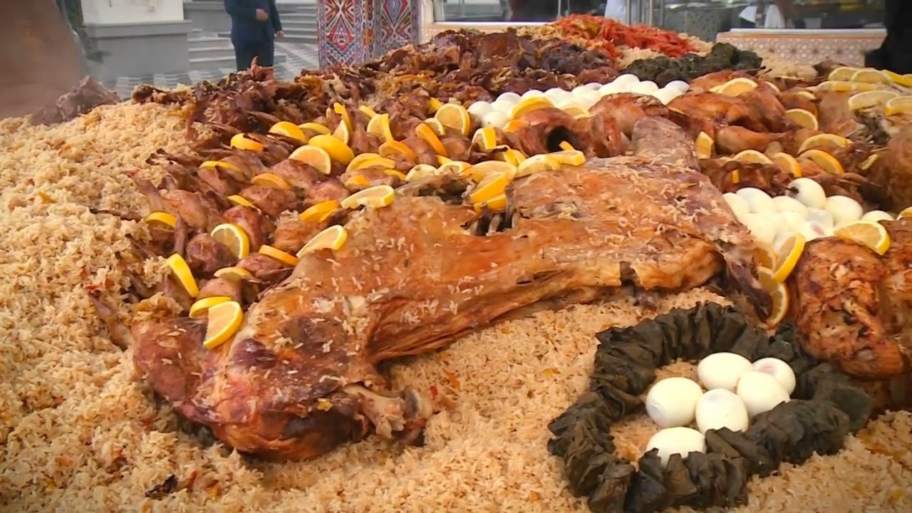ПЛОВ ЦЕНТР ОТКРЫЛИ В ДУШАНБЕ ТАДЖИКИСТАН / МАРКАЗИ ОШ