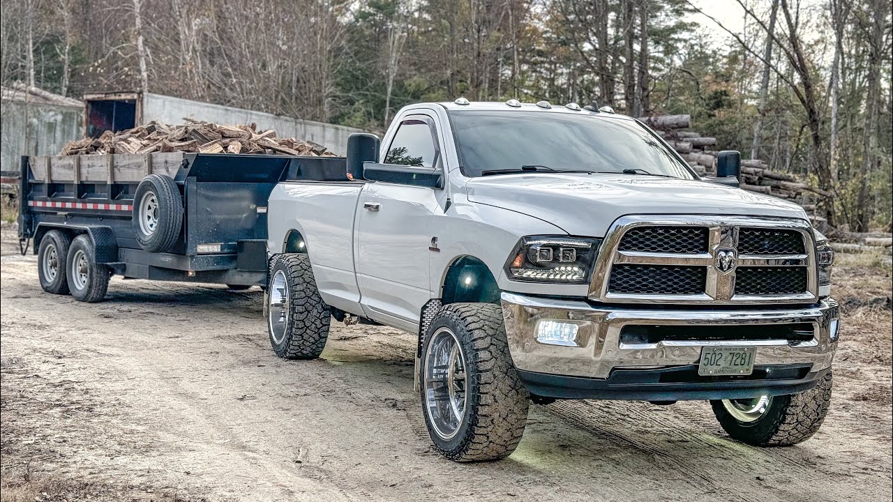 2nd gen swapped 6.7 Cummins towing