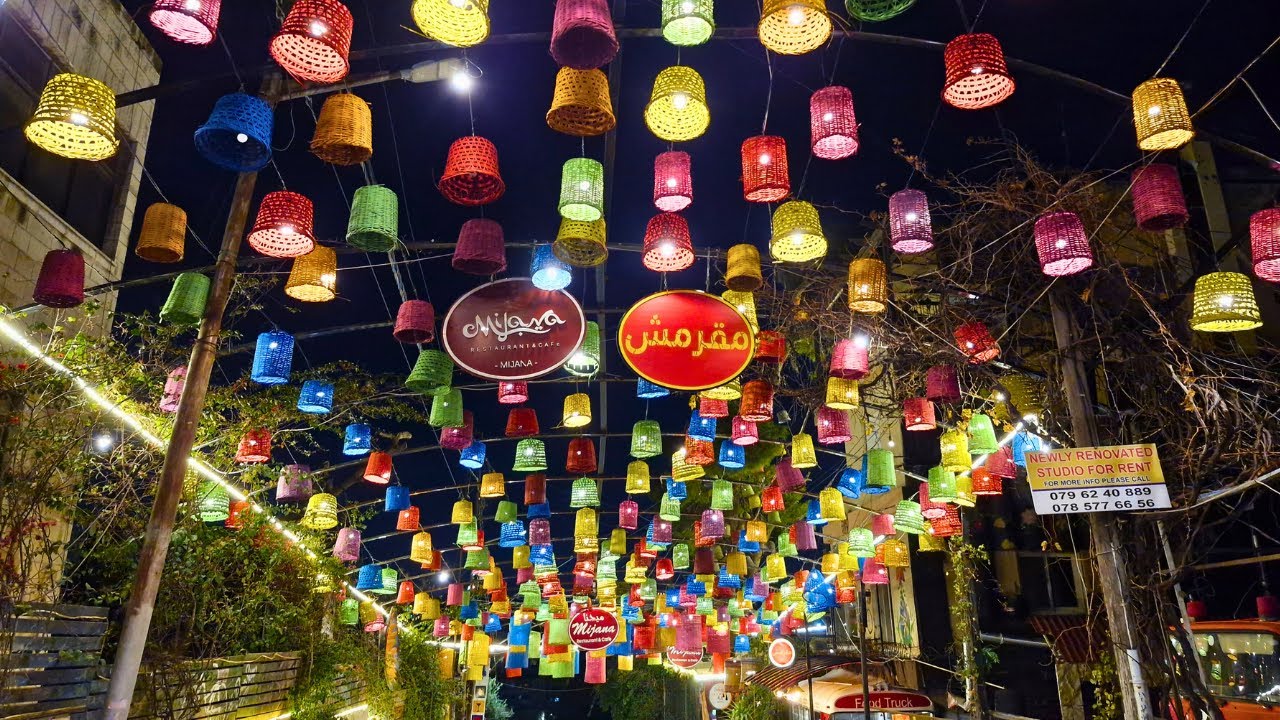 🇯🇴 This Street Comes Alive at Night in Amman