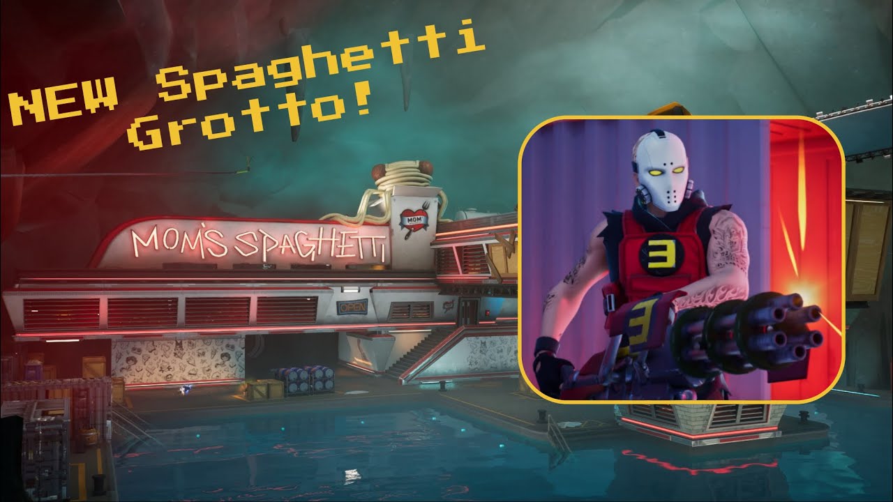NEW Spaghetti Grotto and Eminem Mini-gun gameplay