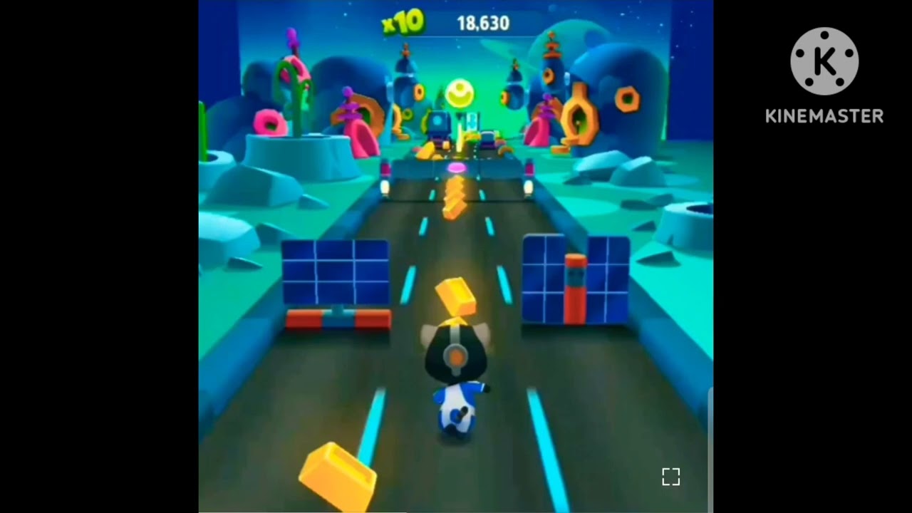 Talking Tom Gold Run Wacky Planet Theme (New Version)