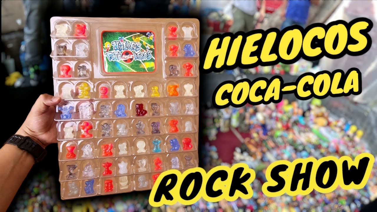 Todas estas INCREIBLES PIEZAS las compre CHACHAREANDO el ROCK SHOW #swapmeet #fleamarket #pepsiman