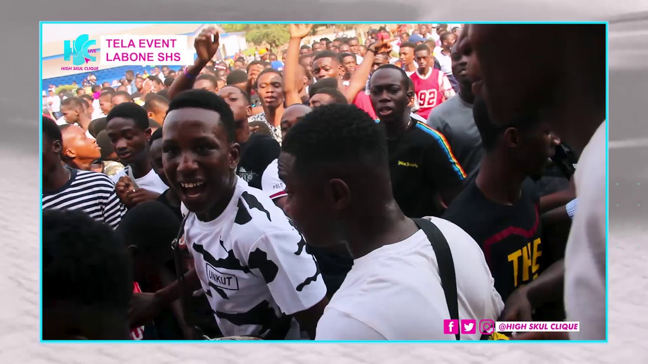 High Skul Clique Labone Shs  Funfair Tela'19 #medikal #kelvynboy #dopenation