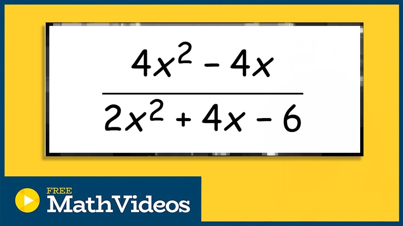 Simplify a Rational Expression and label restricted values