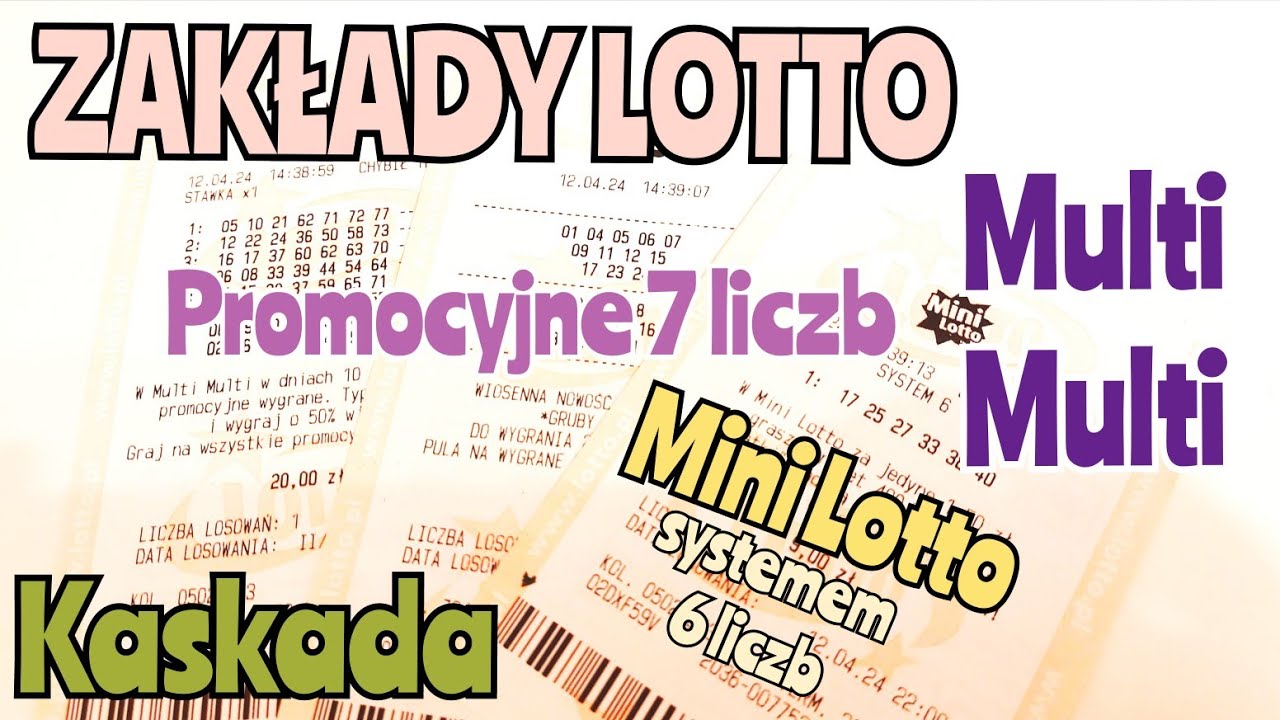 Zakłady Lotto. Mini Lotto-system 6 liczb! Promocyjne 7 liczb Multi Multi oraz Kaskada