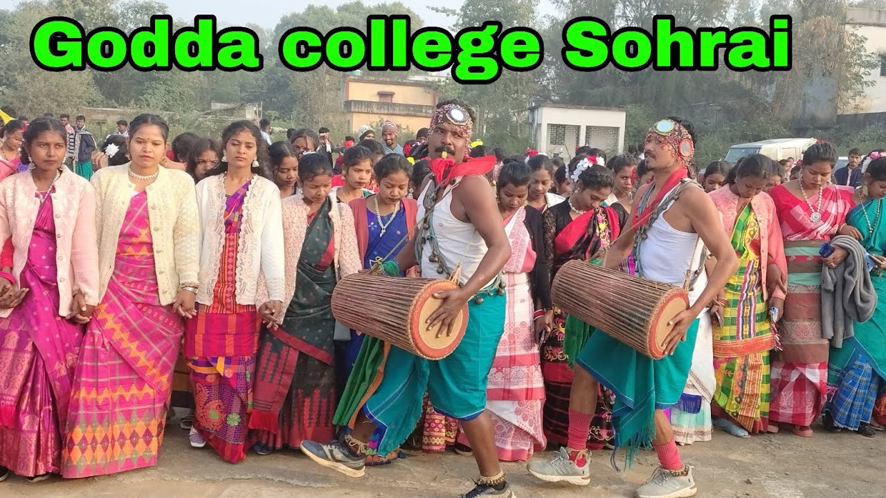 Godda college godda sohrai sogoy New Santali Sohrai Video 2025