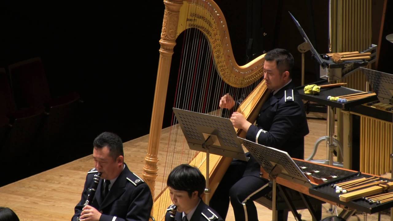 航空中央音楽隊「交響詩「空の精霊たち」　Spirits in Sphere〝Symphonic Poem　  小長谷　宗一　Sohichi Konagaya」