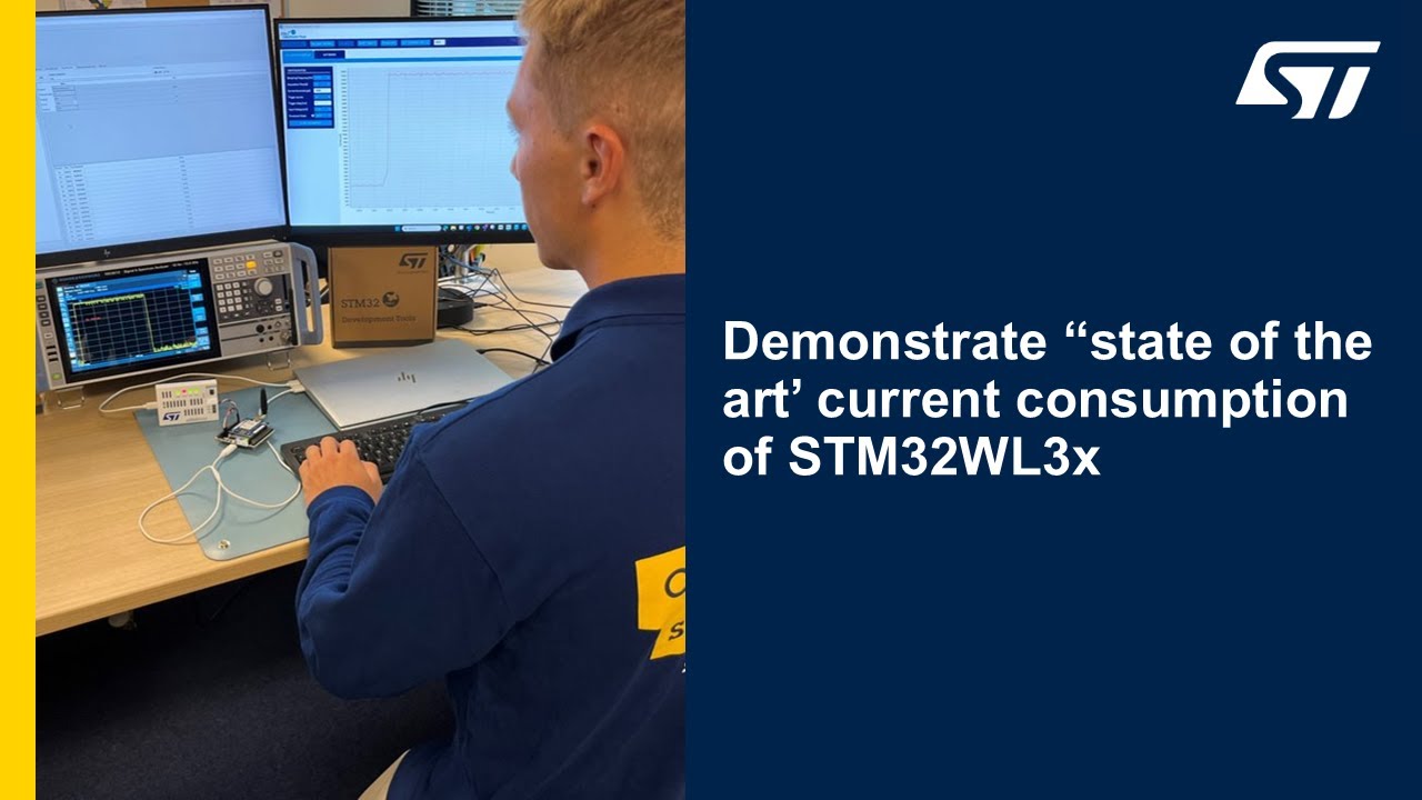 MOOC - Демонстрационный семинар по STM32WL3 - 05 Потребление тока STM32WL3x
