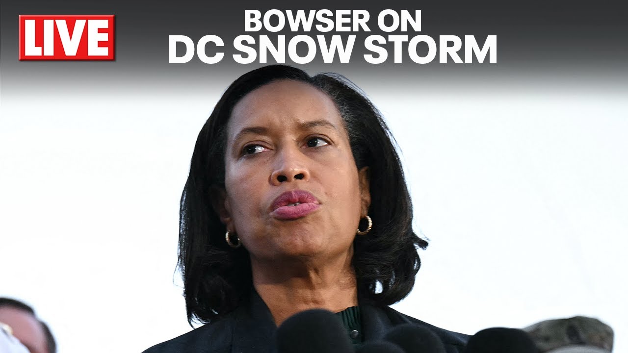 LIVE: DC Mayor shares update during winter storm | FOX 5 DC