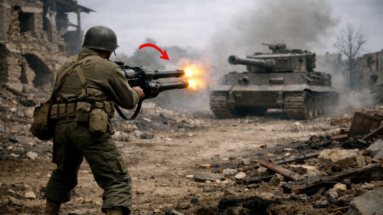 When This Machine Gunner Stopped the German Army — They Sent Their Deadliest Weapon After Him