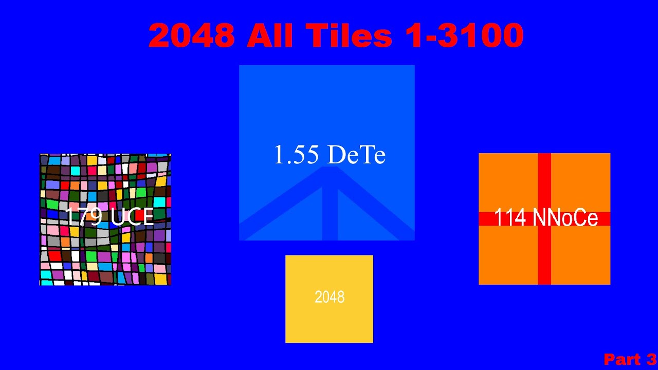 2048 All Tiles 1-3100 (CNAG's Remix)
