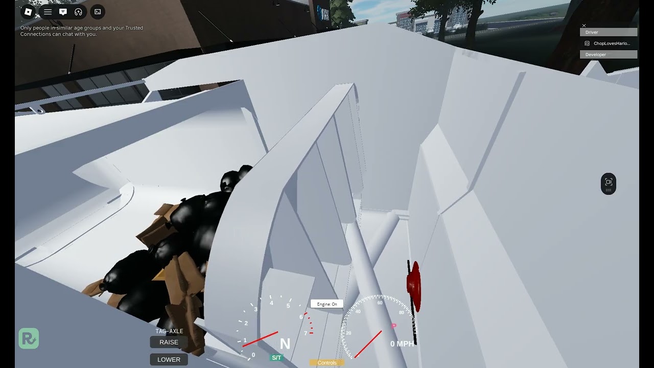 Shoreline Disposal Hopper Footage Dumping and Compacting Trash