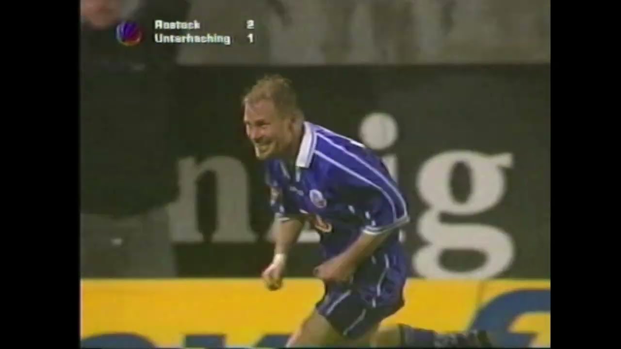 Hansa Rostock gegen SpVgg Unterhaching - 00/01 - 12. Spieltag - 1. Bundesliga - ran (Sat. 1)