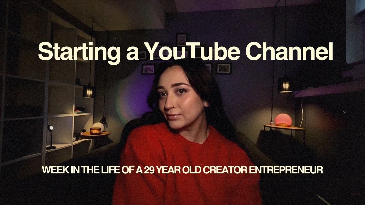 Building My YouTube Channel Before 2026 | A Week in My Life as a 29 Year Old Creator Entrepreneur