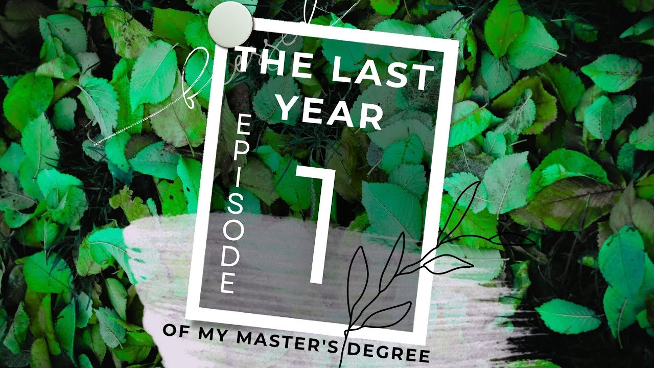 體驗碩士生無窮無盡的paper輪迴．study w/ me【最後一年｜The last year】