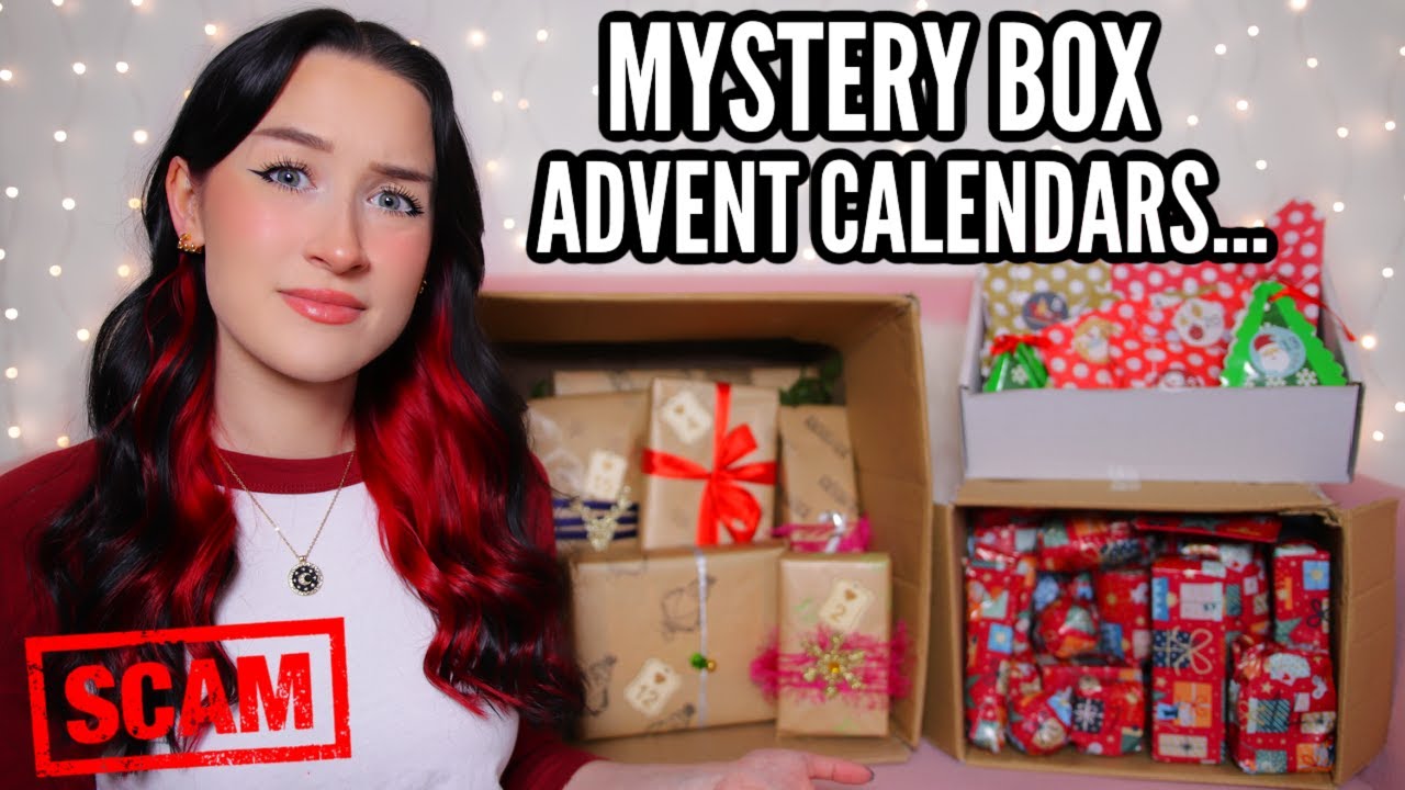 Я купила адвент-календари Mystery Box на Etsy...