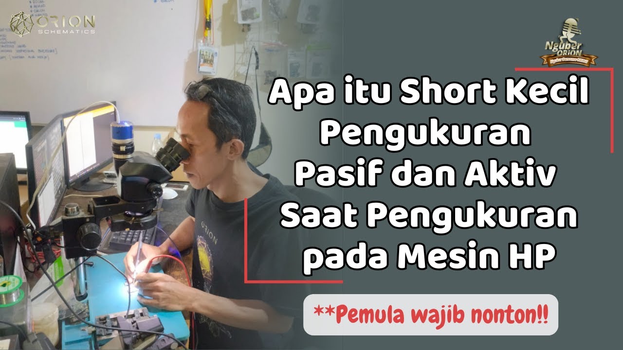 Apa itu Short Kecil Pengukuran Pasif dan Aktiv Saat Pengukuran pada Mesin HP