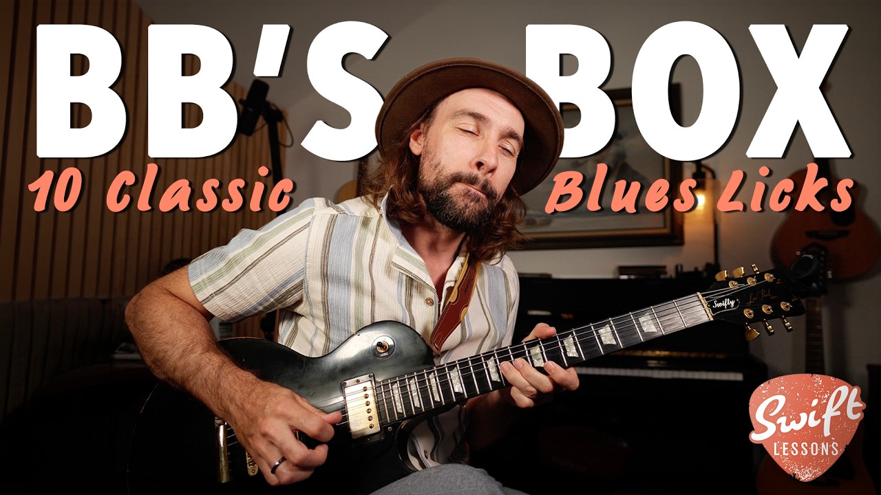 Naucz się 10 klasycznych bluesowych zagrywek w boksie B.B. Kinga!