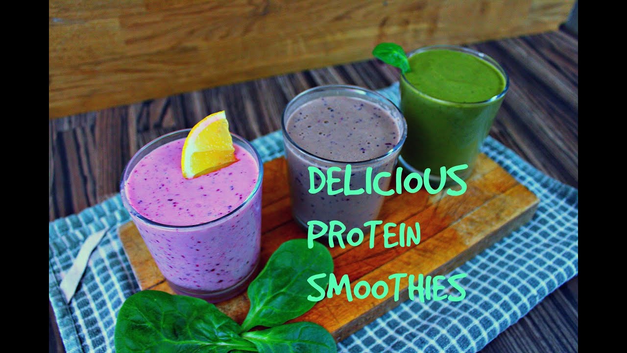 How To: Healthy Protein Smoothies