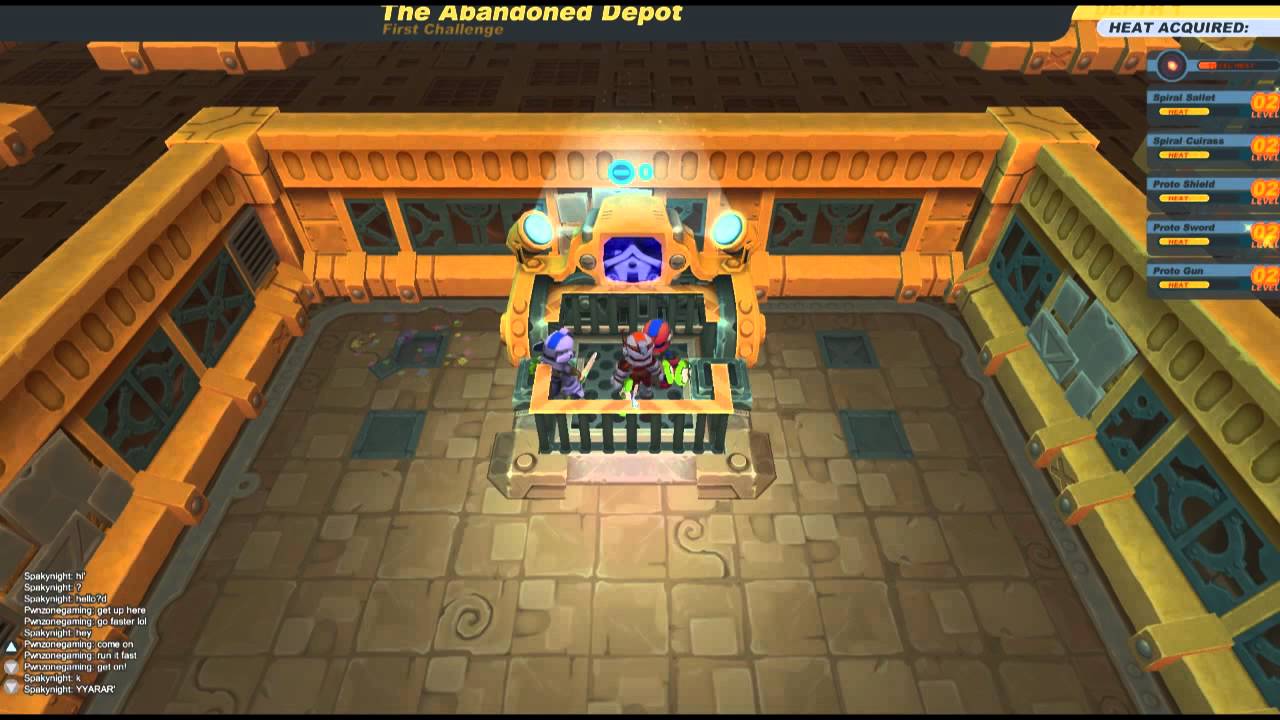 Spiral Knights: Get the Spiral Sallet in TF2 + Gameplay and Commentary  -HD-