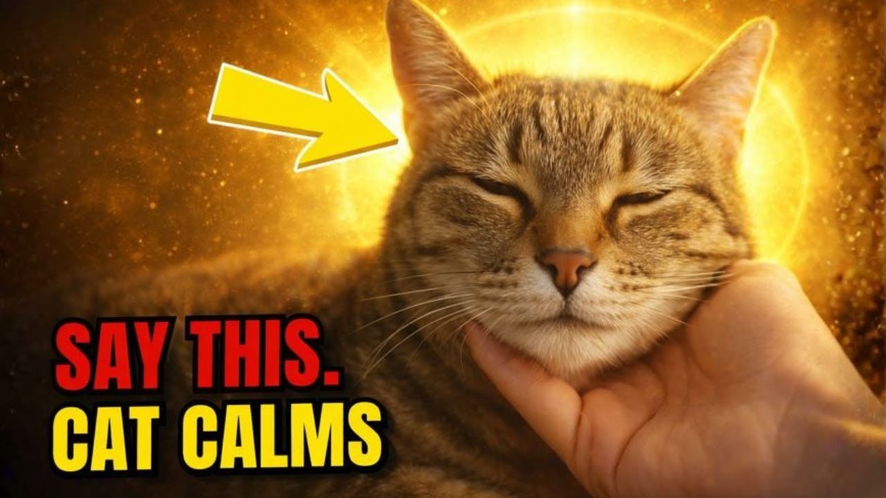 5 phrases that calm any cat instantly, the DIVINE secret every cat mom needs
