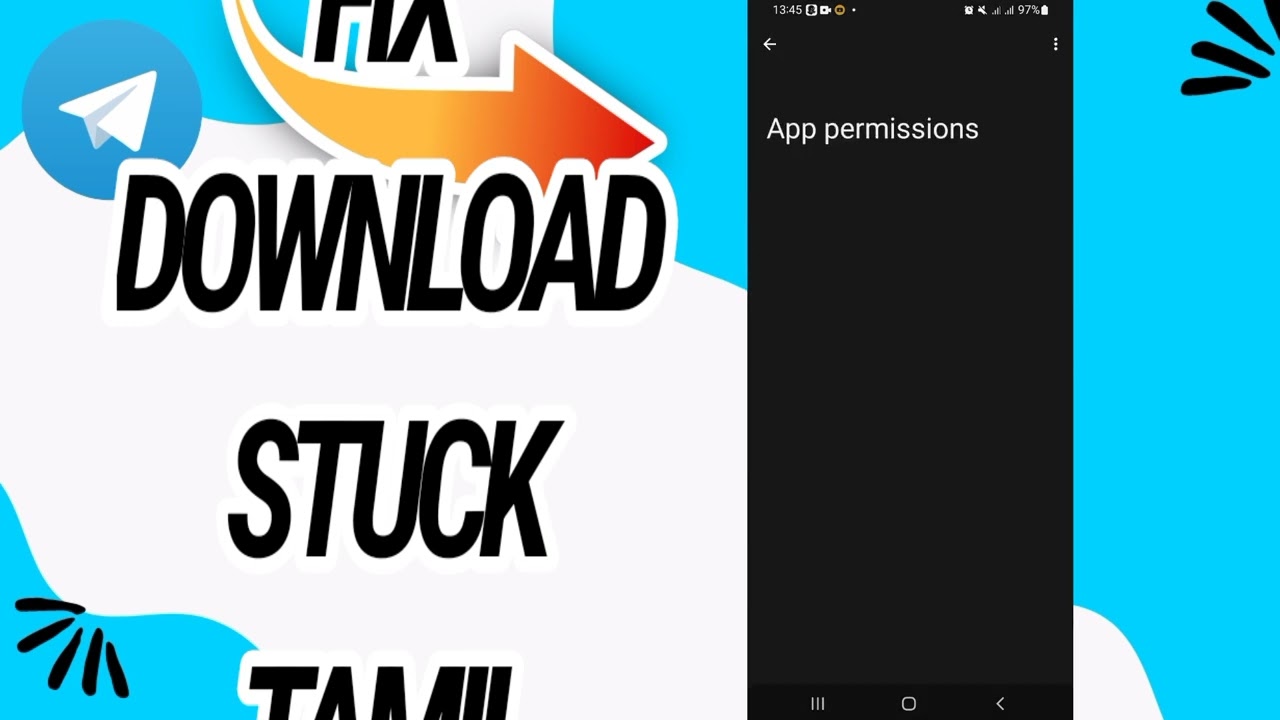 How To Fix And Solve Download Stuck Tamil On Telegram App