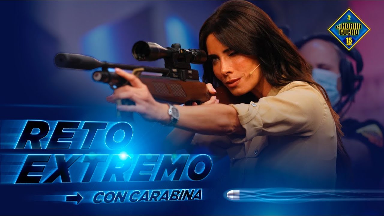 Pilar Rubio nos sorprende con un reto extremo con carabina - El Hormiguero
