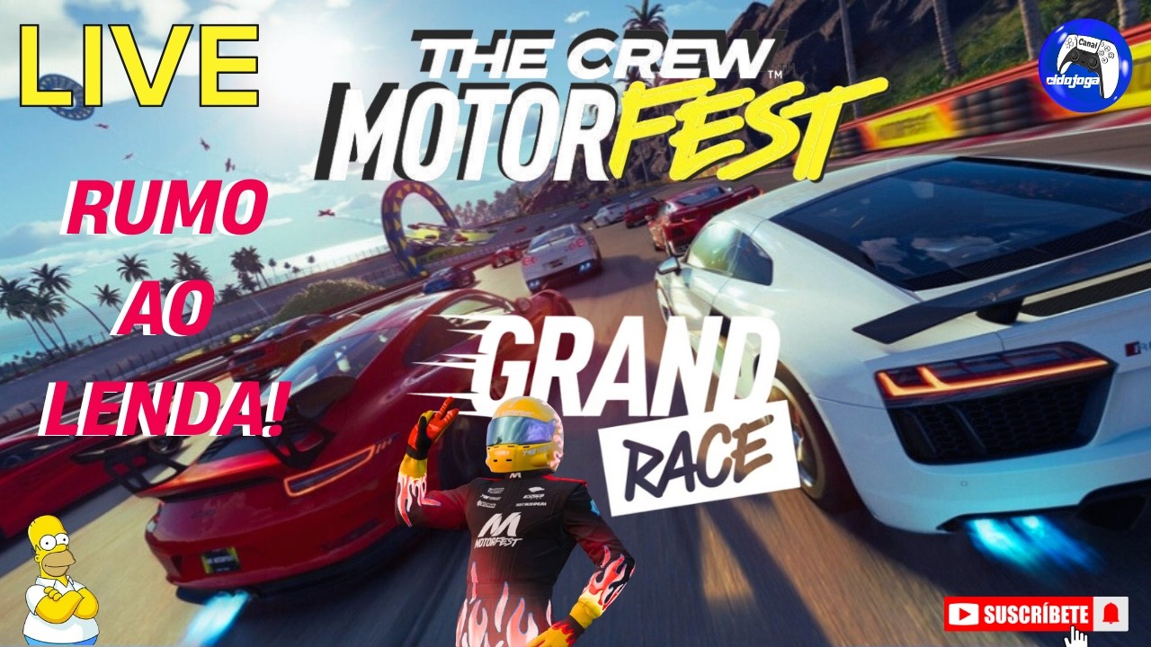 🔴[LIVE] THE CREW MOTORFEST: SÓ GRAND RACE!