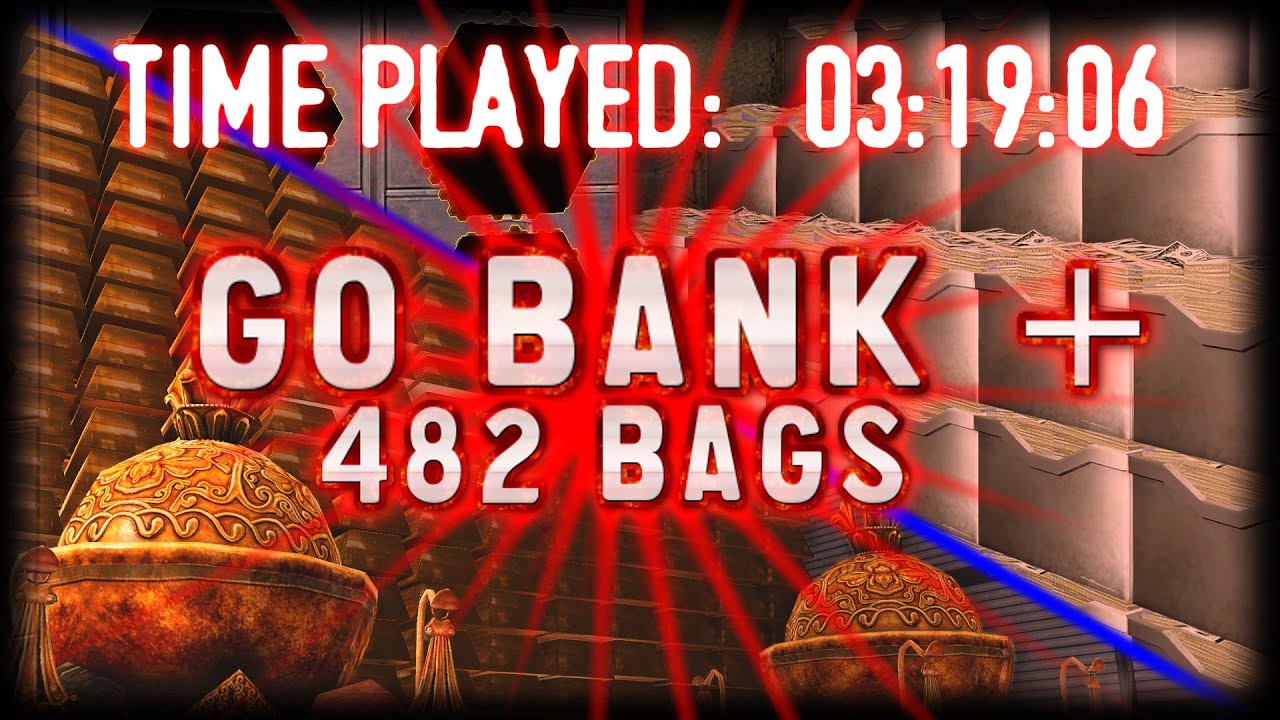 PAYDAY: Go Bank + (Custom Heist / 482 Bags)