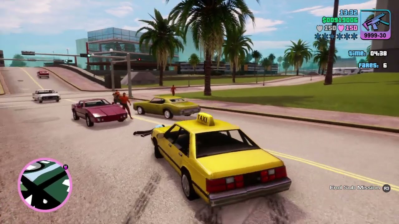Grand Theft Auto: Vice City – The Definitive Edition Taxi Missions #266