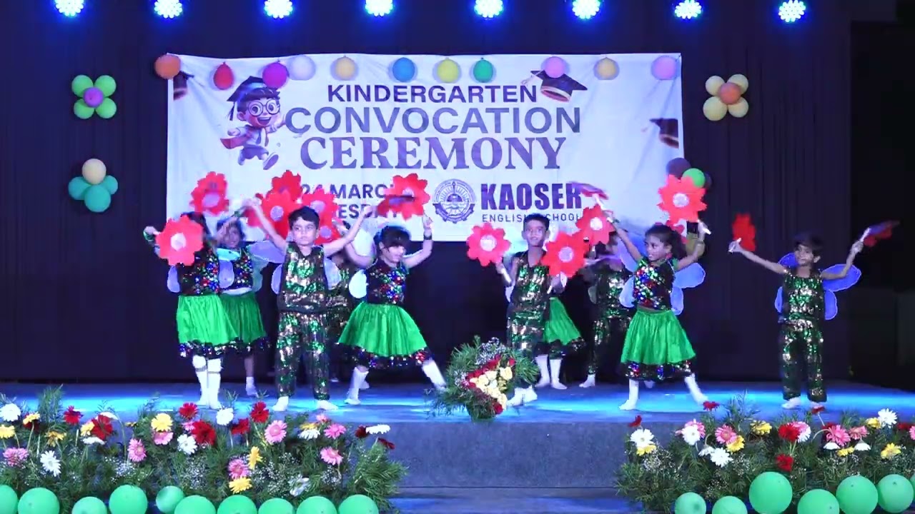 BUTTERFLY DANCE ,LITTLE KINGDOM, CONVOCATION CEREMONY-2024, KAOSER ENGLISH SCHOOL