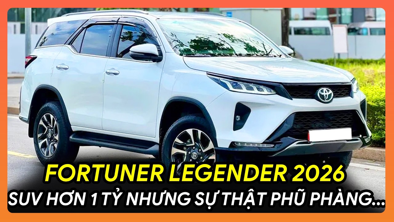 💥REVIEW TOYOTA FORTUNER 2026 LEGENDER 😱 SUV KHUNG GẦM RỜI ĐI PHỐ VỀ QUÊ ĐỀU NGON!🚀 #fortuner2026