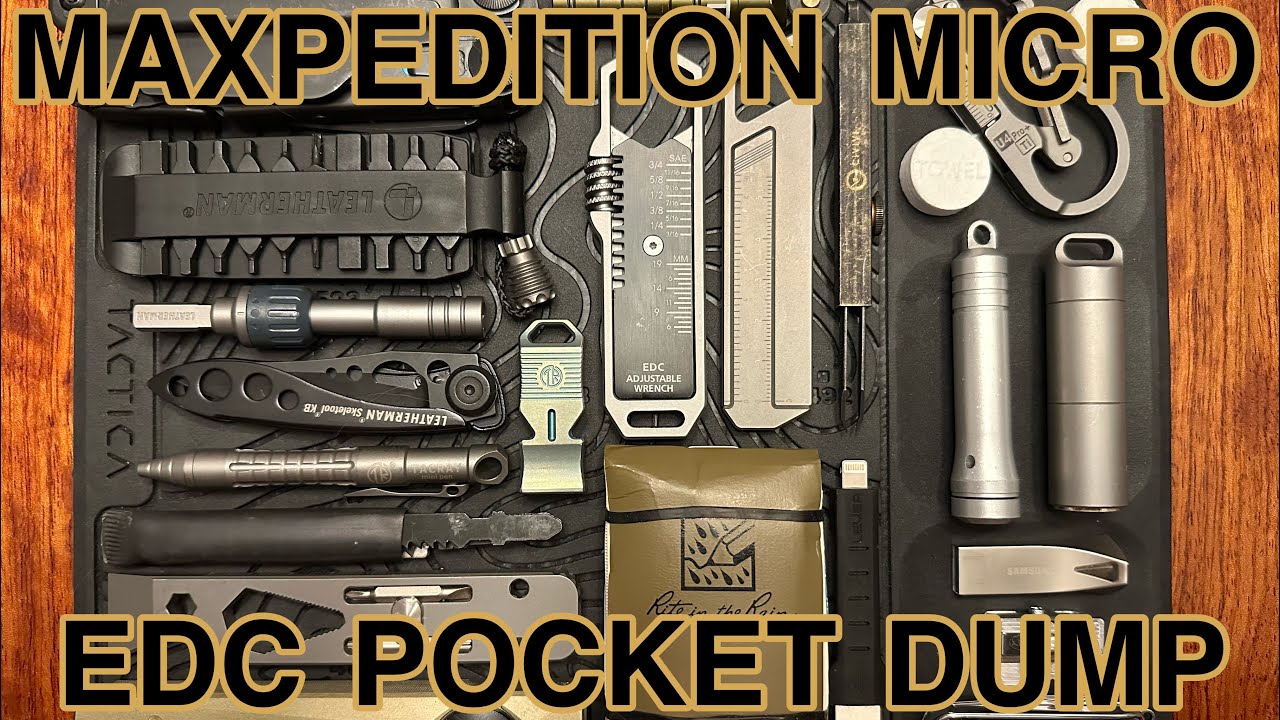 Maxpedition Micro Pocket Dump | Компактное снаряжение EDC