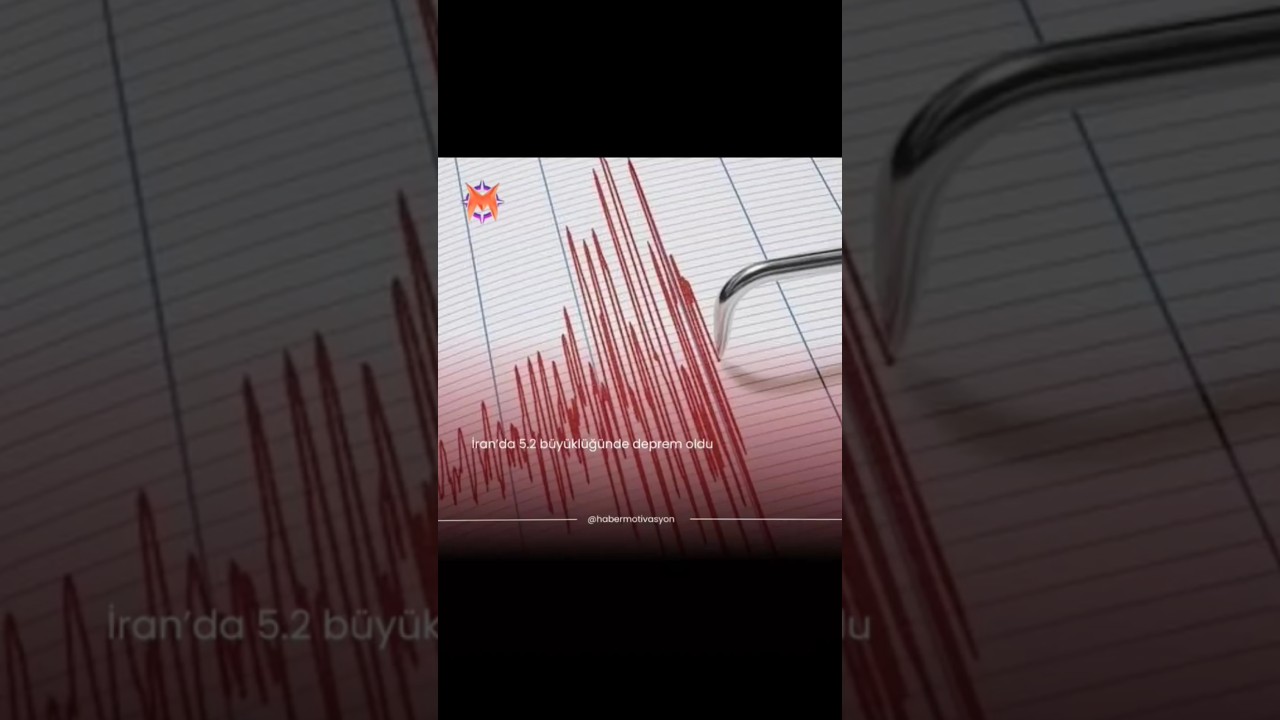 İran’da 5.2 büyüklüğünde deprem oldu