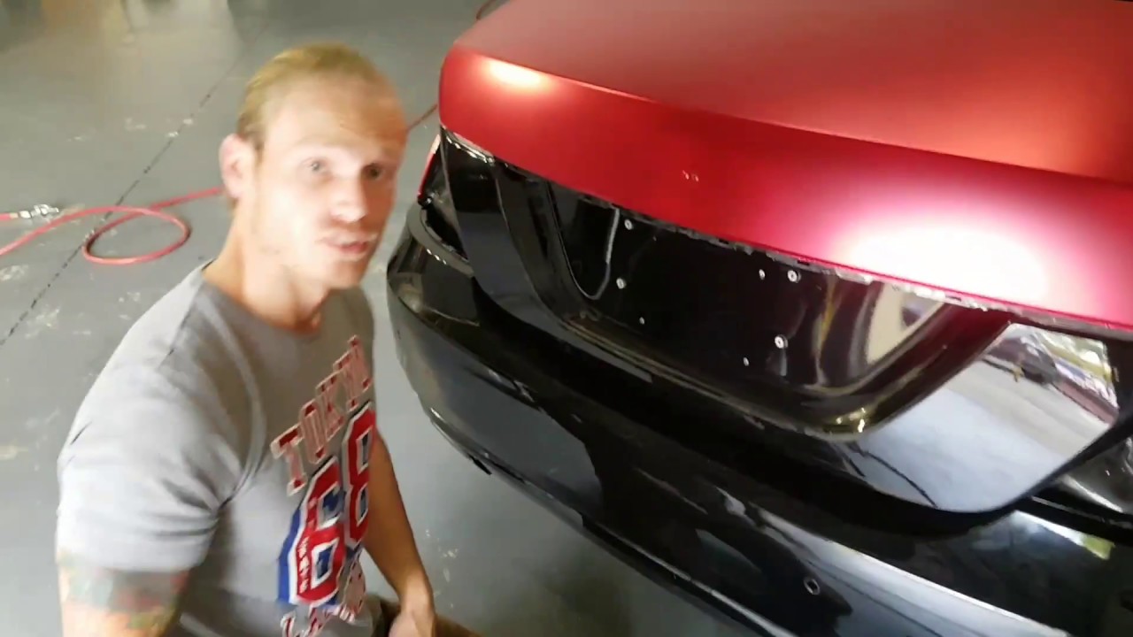 What not to do when vinyl wrapping. Primer 94 disaster. By @ckwraps