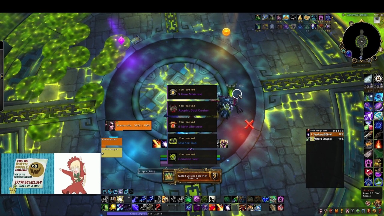 Fabled Let me Solo Him Azta'rec - Balance Druid