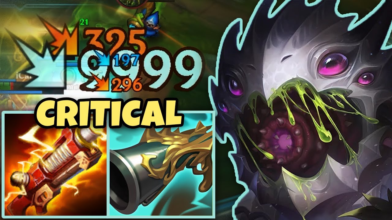 Wild Rift Kog'Maw Full Critical Build is OP!