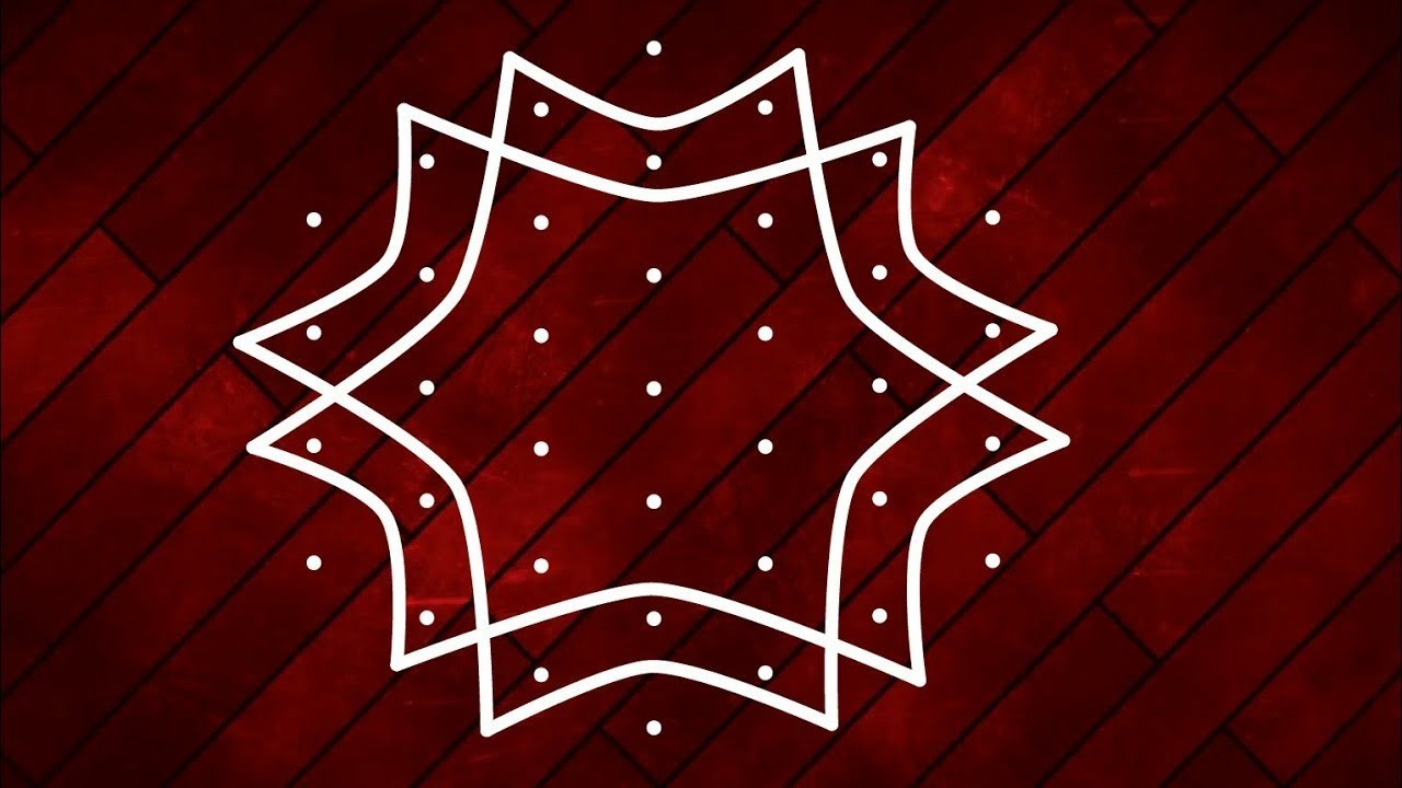 Best Friday Rangoli Collections, Muggulu Designs, easy Rangoli kolam