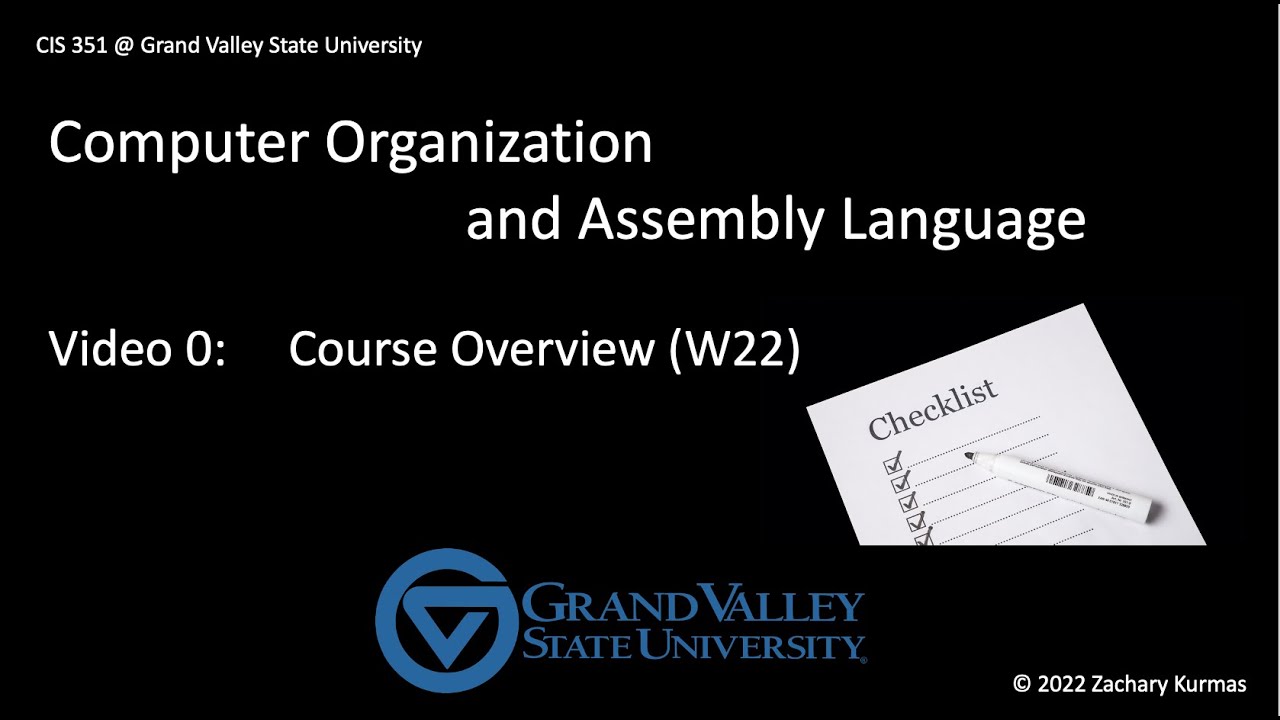 CIS 351 Video 0: Course Overview (W22)