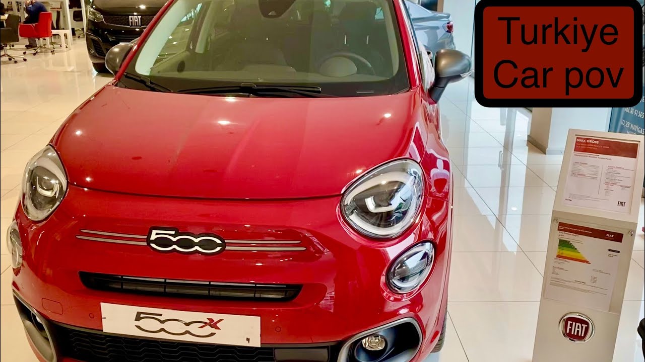 FİAT 500X CROSS PLUS 1.5 HYBRİD 130HP DCT BAYİ İÇİ KISA GÖSTERİM VE İÇ MEKAN TANITIMI