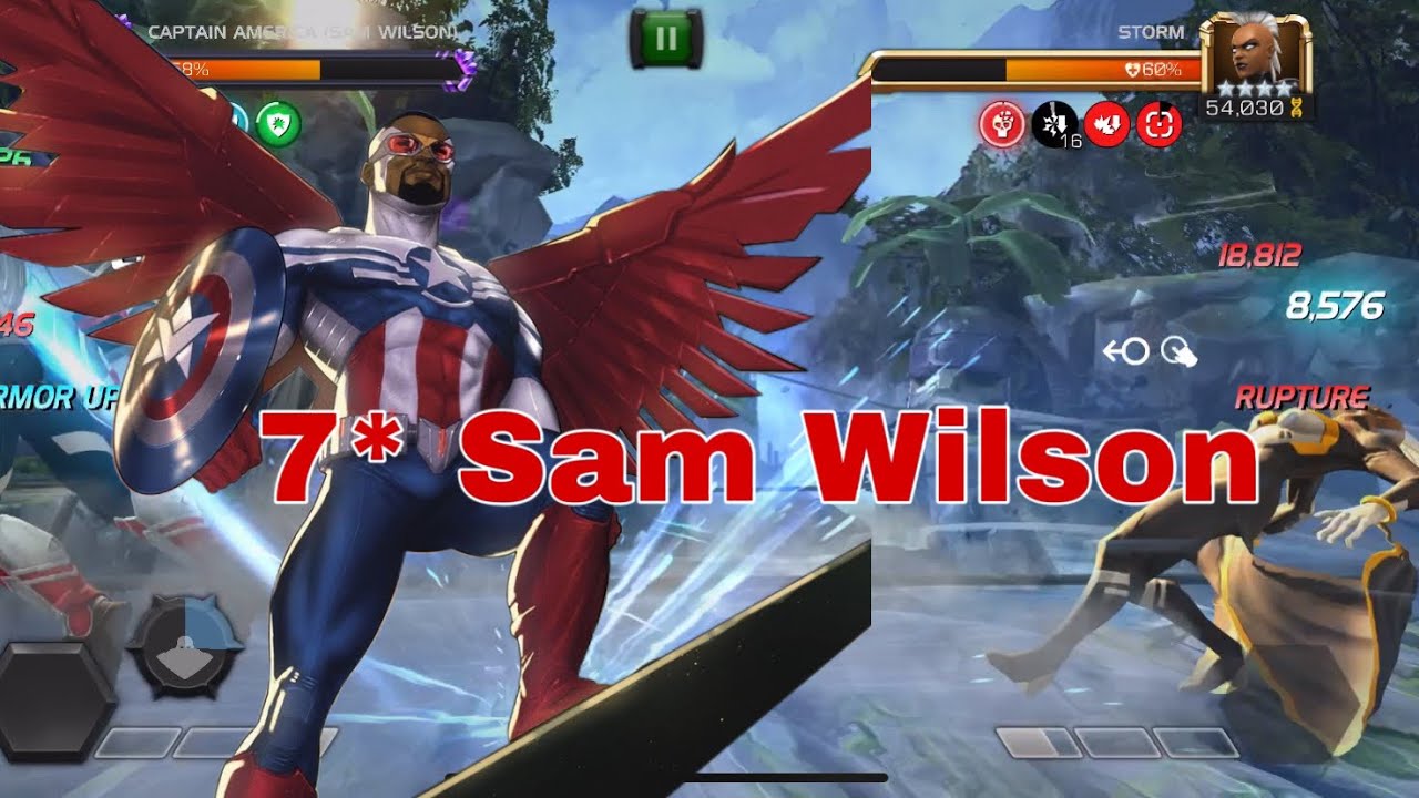 7* Captain America Sam Wilson - is it good damage? or just Utility Champ that'll b outdated - MCOC