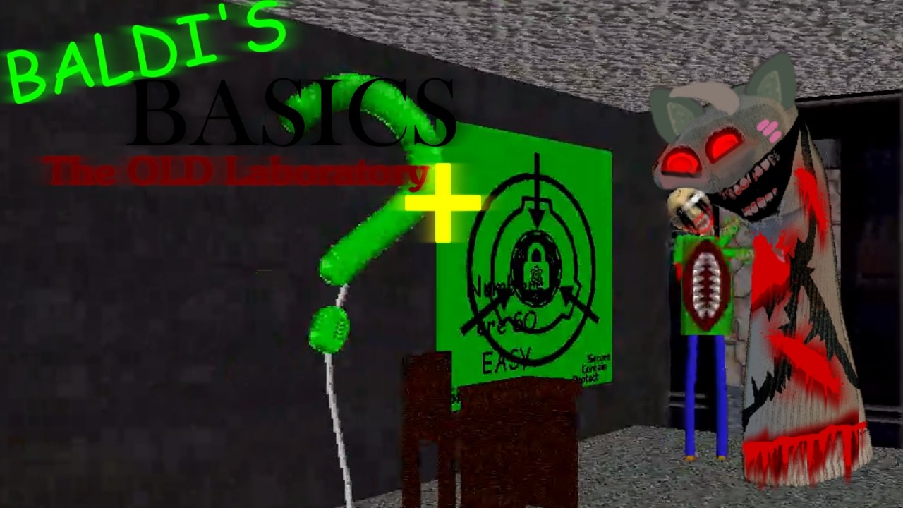 Baldi's Basics The Old Laboratory Plus: Small gameplay showcase