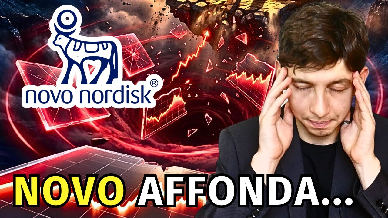 VENDERE TUTTO? Il CROLLO di NOVO NORDISK NON HA FINE!!