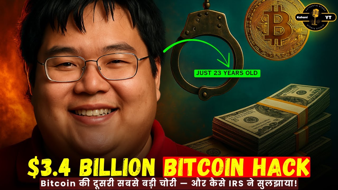 $3.4 BILLION BITCOIN HEIST | Bitcoin की सबसे बड़ी चोरी | True Cyber Crime of Jimmy Zhong