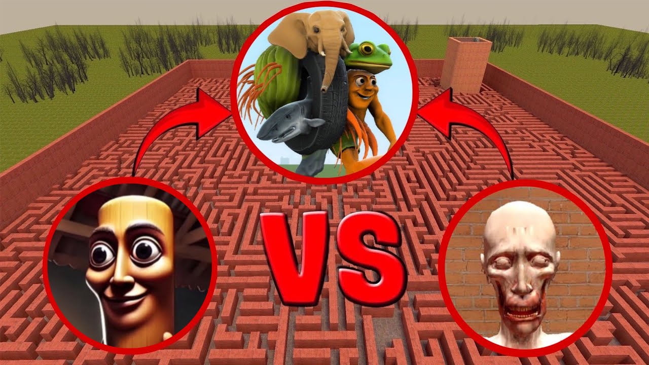 TUNG TUNG SAHUR vs SCP-096 vs SONIC TAPES | Garry’s Mod Epic Battle